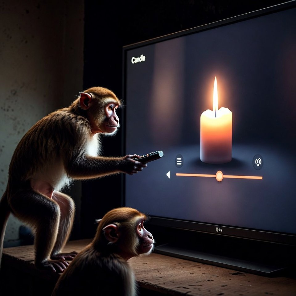 Romantic Candle for LG WebOS